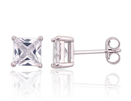 Ohrringe aus Silber mit Zirkonia