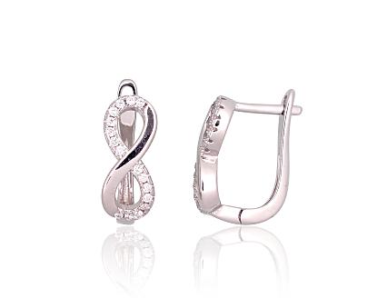 Ohrringe aus Silber mit Zirkonia