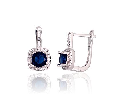 Ohrringe aus Silber mit Zirkonia