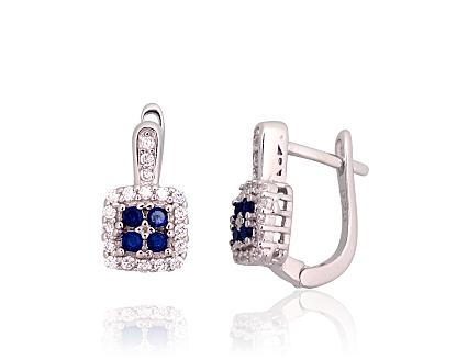 Ohrringe aus Silber mit Zirkonia