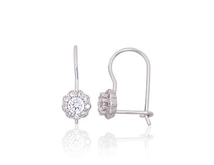 Ohrringe aus Silber mit Zirkonia