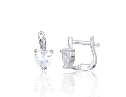 Ohrringe aus Silber mit Zirkonia