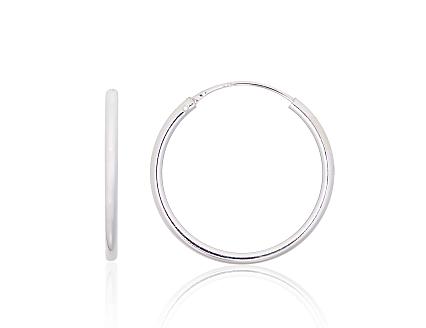 Silver earrings