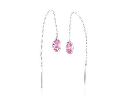Ohrringe aus Silber mit Zirkonia