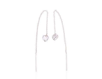 Ohrringe aus Silber mit Zirkonia