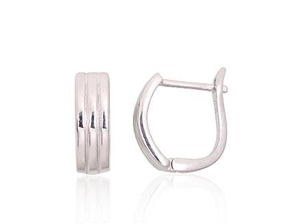 Silver earrings