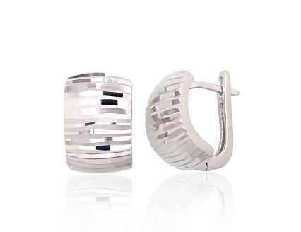 Silver earrings