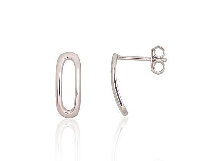 Silver earrings