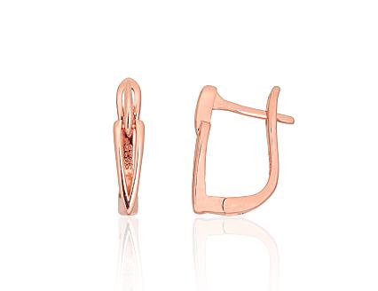 Auskarai iš sidabro su auksavimu