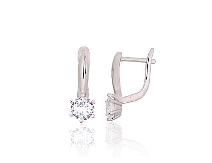 Ohrringe aus Silber mit Zirkonia