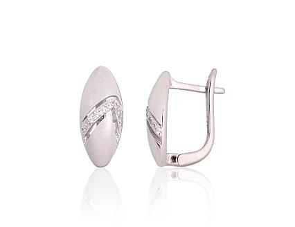 Sudraba auskari ar cirkoniem