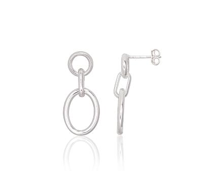 Silver earrings