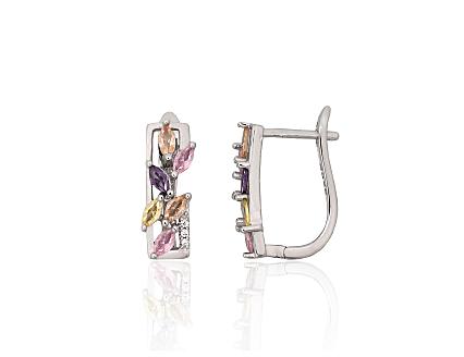 Ohrringe aus Silber mit Zirkonia