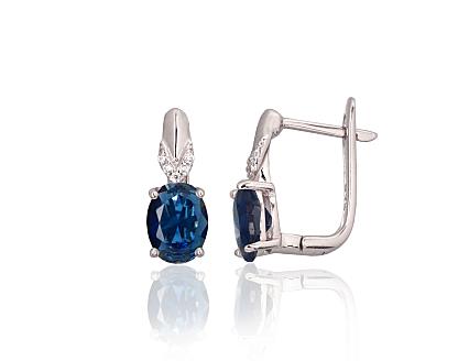 Ohrringe aus Silber mit Zirkonia