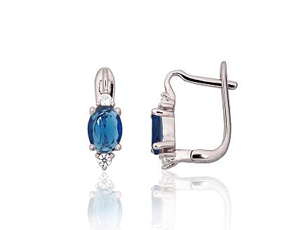 Ohrringe aus Silber mit Zirkonia