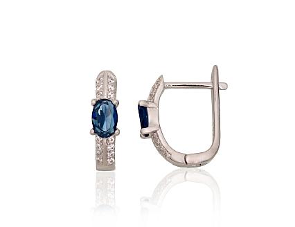 Ohrringe aus Silber mit Zirkonia