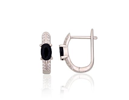Ohrringe aus Silber mit Zirkonia