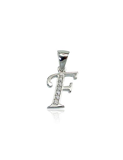 Kettenanhänger aus Silber mit Zirkonia