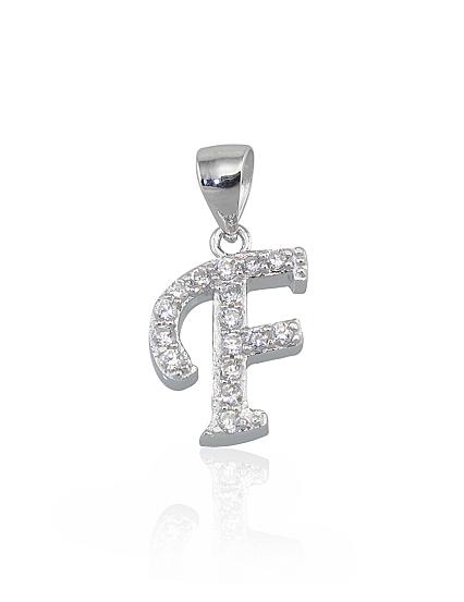 Kettenanhänger aus Silber mit Zirkonia