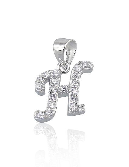 Kettenanhänger aus Silber mit Zirkonia