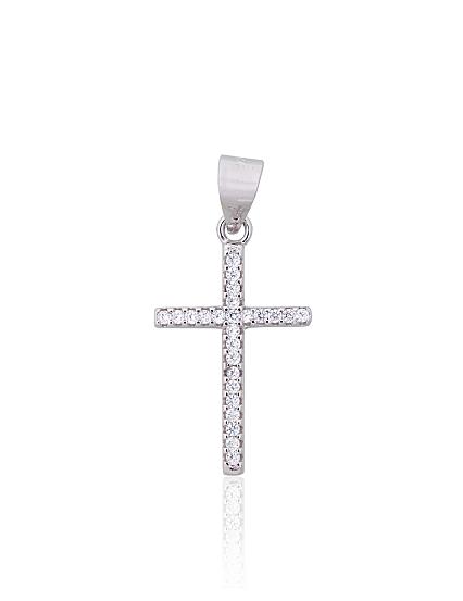 Kettenanhänger aus Silber mit Zirkonia
