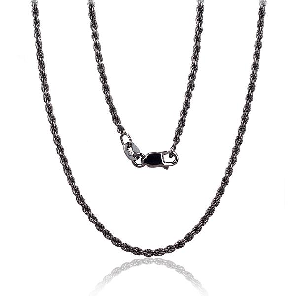 Silver chain "Rope 2 mm"