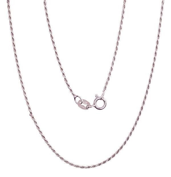 Silver chain "Rope 1.1 mm"