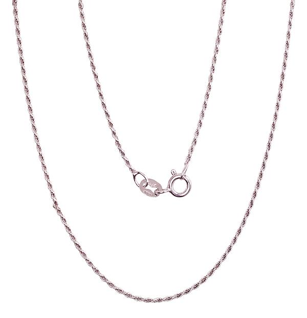 Silver chain "Rope 1.1 mm"