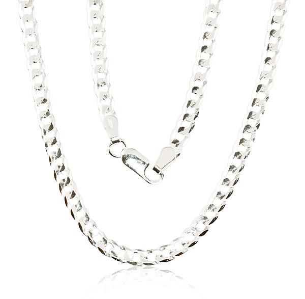 Hõbedast kett "Curb 3.9 mm"