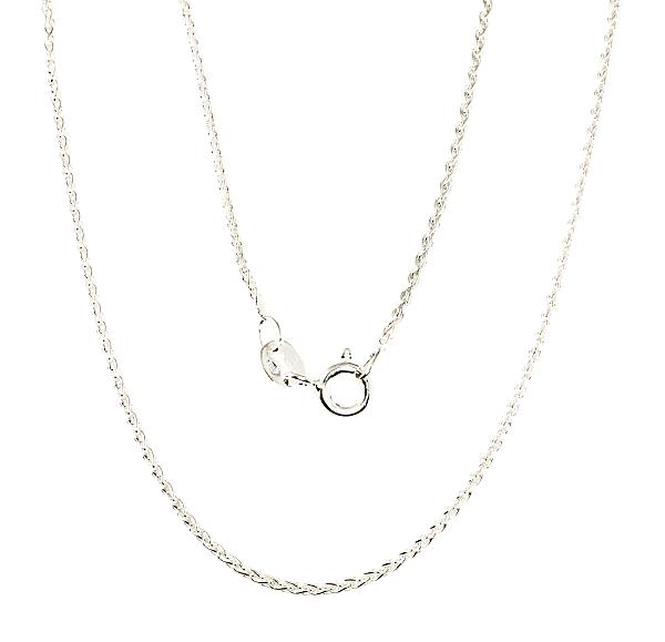 Silver chain "Spiga 1.1 mm"