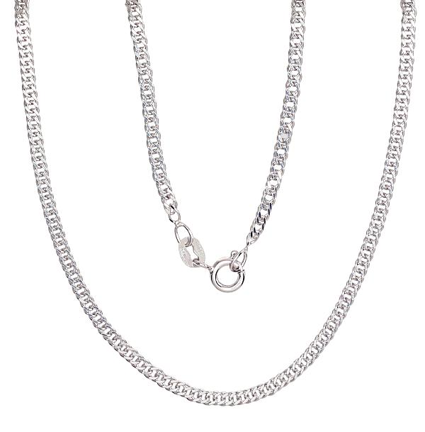 Silver chain "Rombo 2 mm"