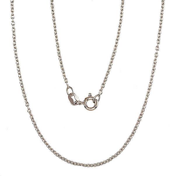 Silver chain "Anchor round 1.1 mm"