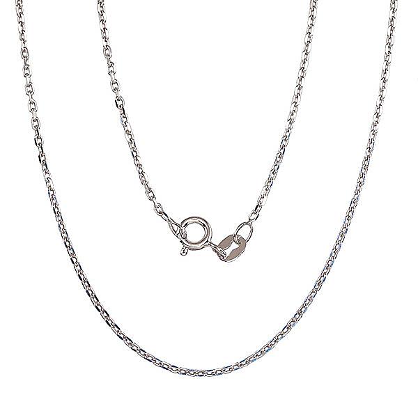 Silver chain "Anchor 1.2 mm"