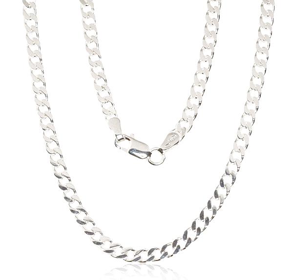 Hõbedast kett "Curb 3.5 mm"