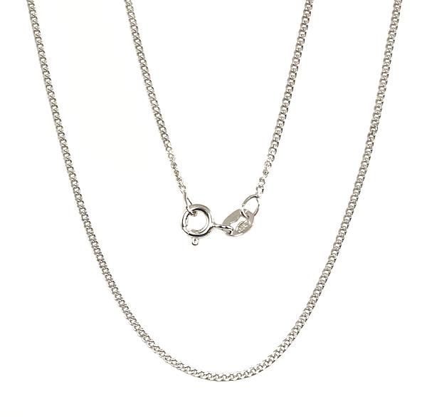 Silver chain "Curb 1.5 mm"