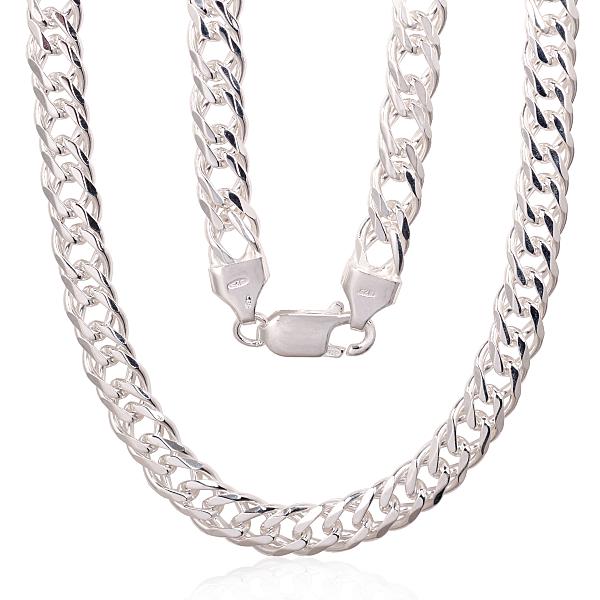 Hõbedast kett "Double rombo 6 mm"