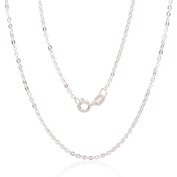 Hõbedast kett "Anchor round 1 mm"