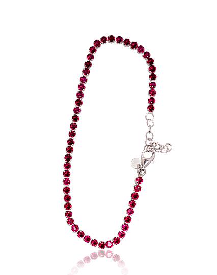 Armband aus Silber mit Zirkonia