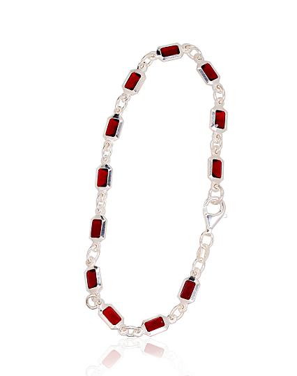 Armband aus Silber mit Zirkonia