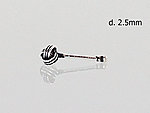 Sudraba pirsings - degunam # 0902079